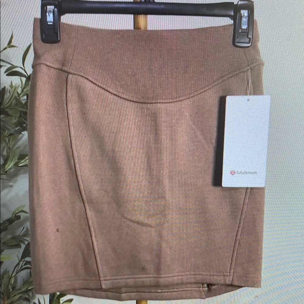 lululemon athletica Women's Brown Mini Skirt